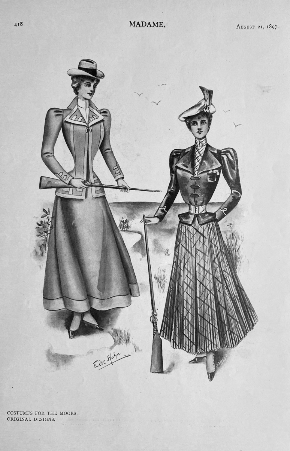 Costumes for the Moors :  Original Designs. 1897.