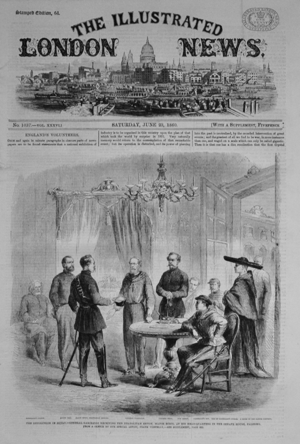 The Illustrated London News, June 23, 1860