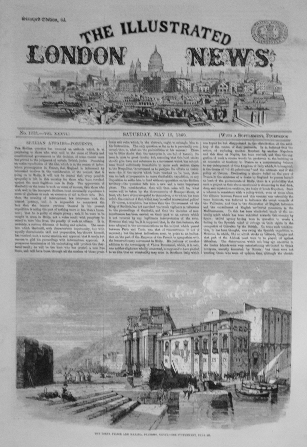 The Illustrated London News - May 19, 1860