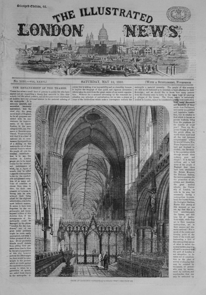 The Illustrated London News - May 12, 1860