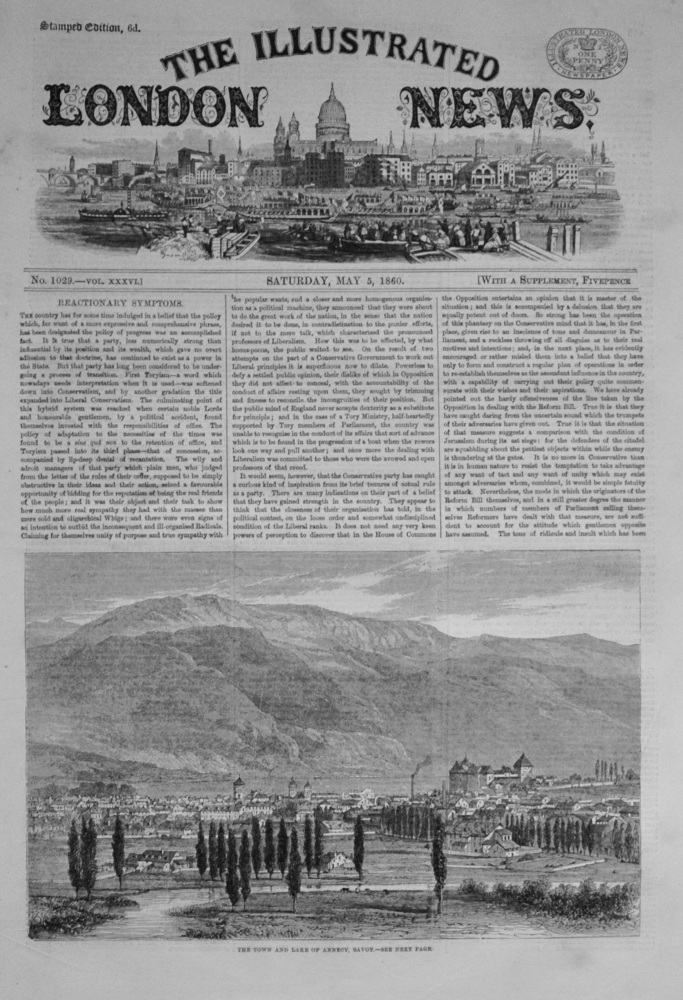 The Illustrated London News - May 5, 1860