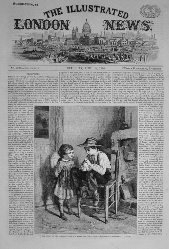 The Illustrated London News - April 14, 1860