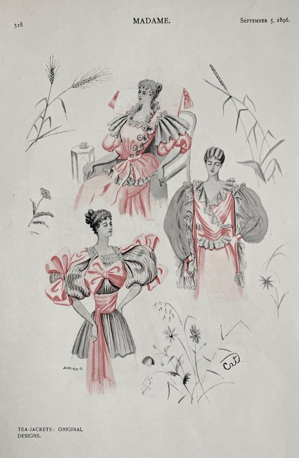 Tea-Jackets :  Original Designs. 1896.