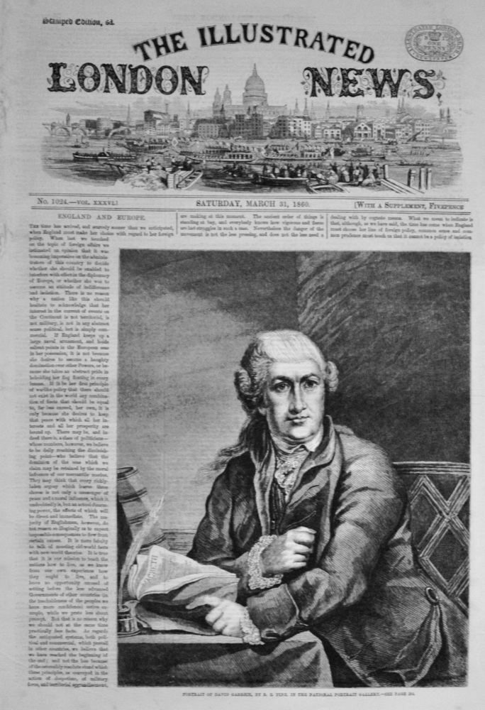 The Illustrated London News - March 31, 1860
