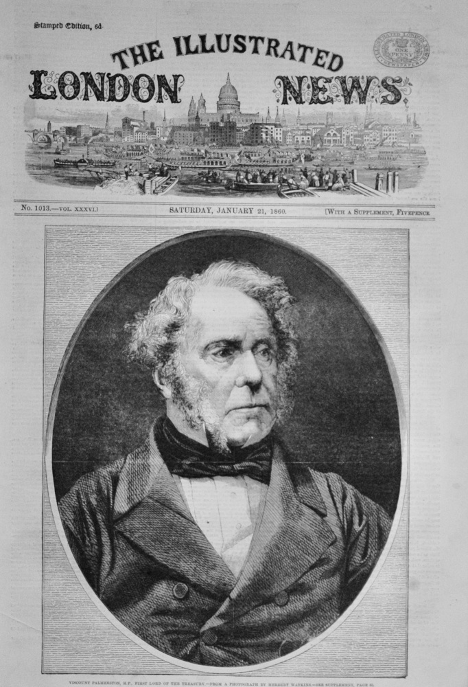 The Illustrated London News - January 21, 1860