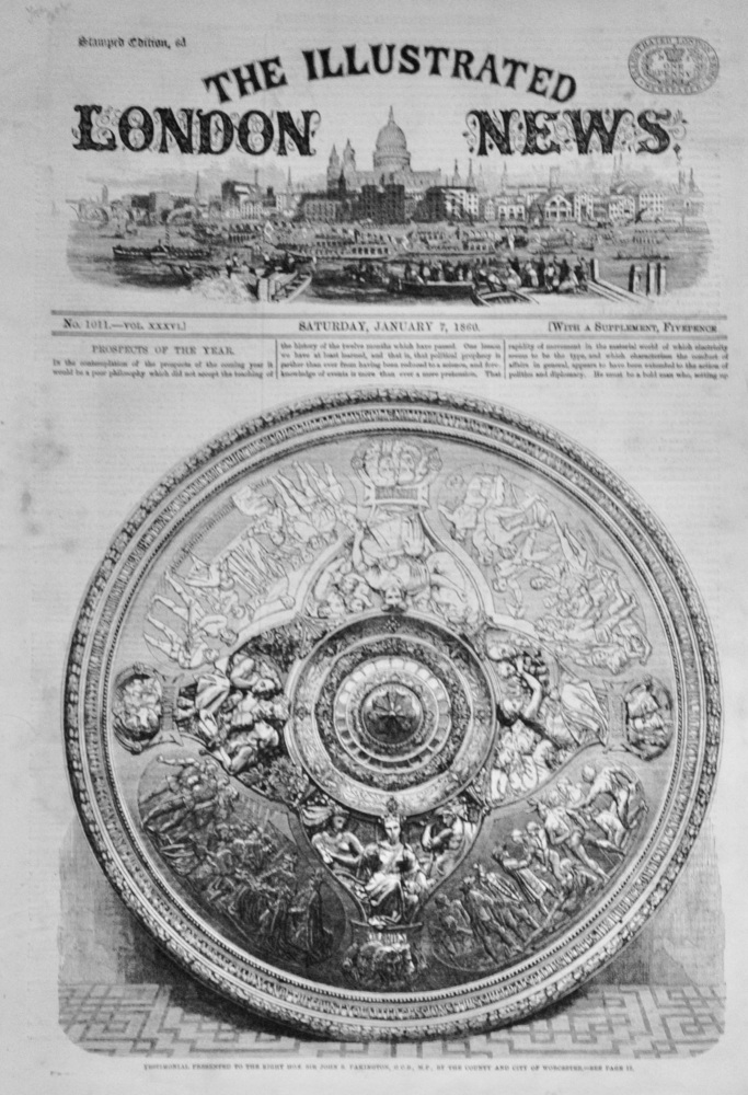 The Illustrated London News - January 7, 1860