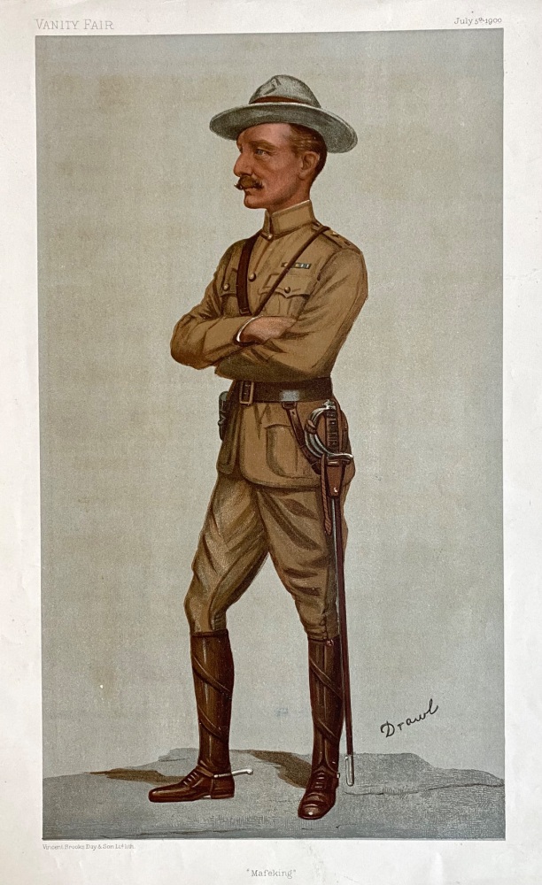 "Mafeking" .  Lieutenant General Robert Stephenson Smyth Baden-Powell..  1900.