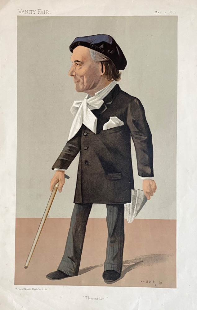 "Thermidor."  Victorien Sardou, Playwright.  1891.