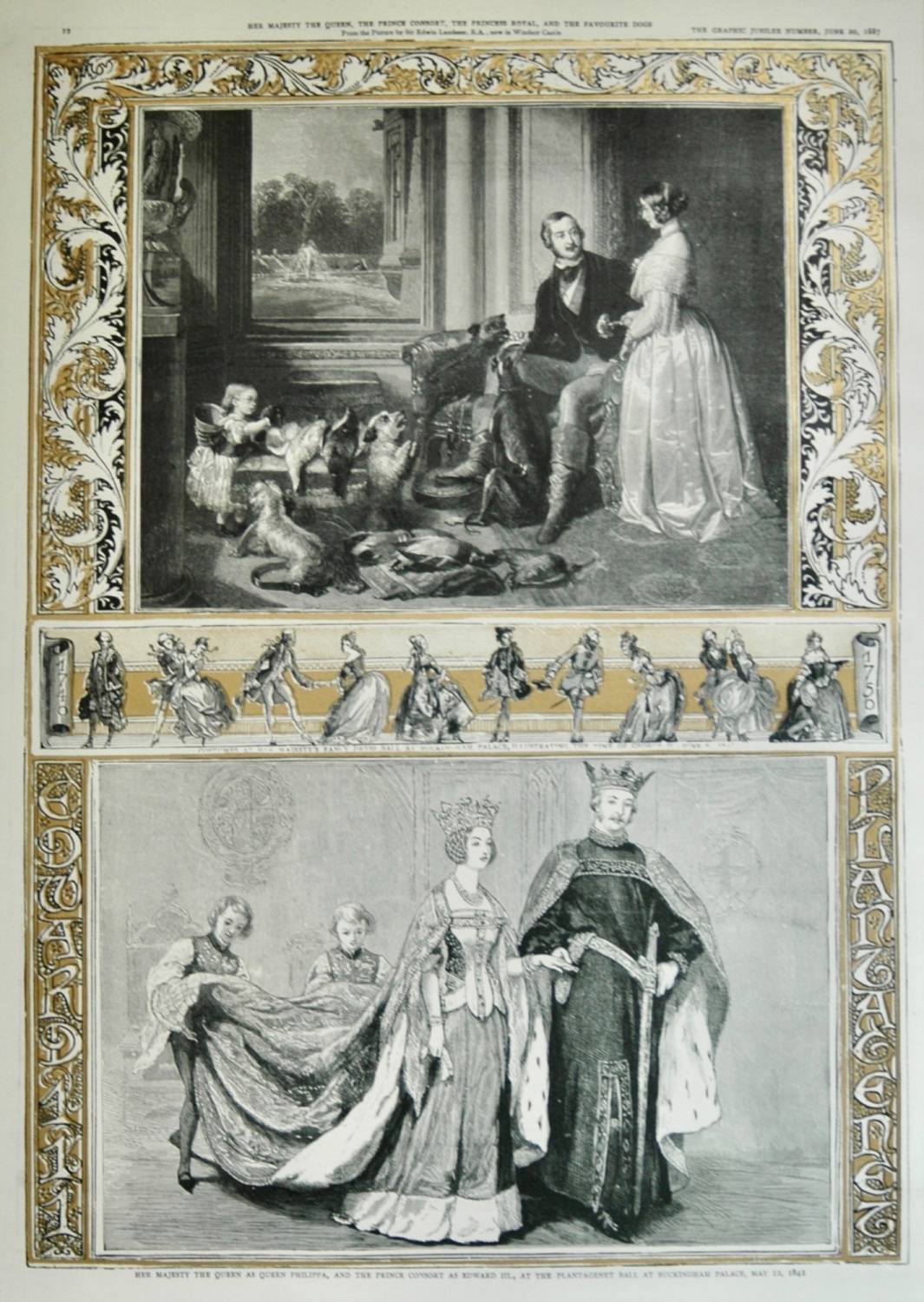 Her Majesty the Queen, The Prince Consort, The Princess Royal, and the Favo