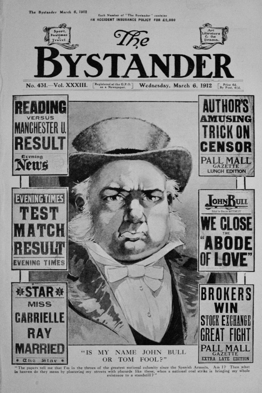 The Bystander - March 6, 1912