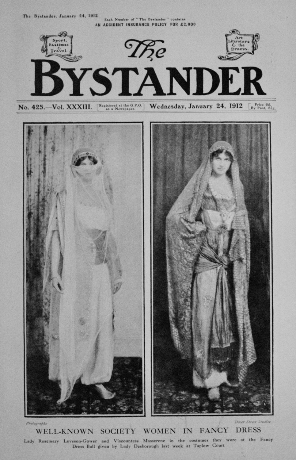 The Bystander - January 24, 1912