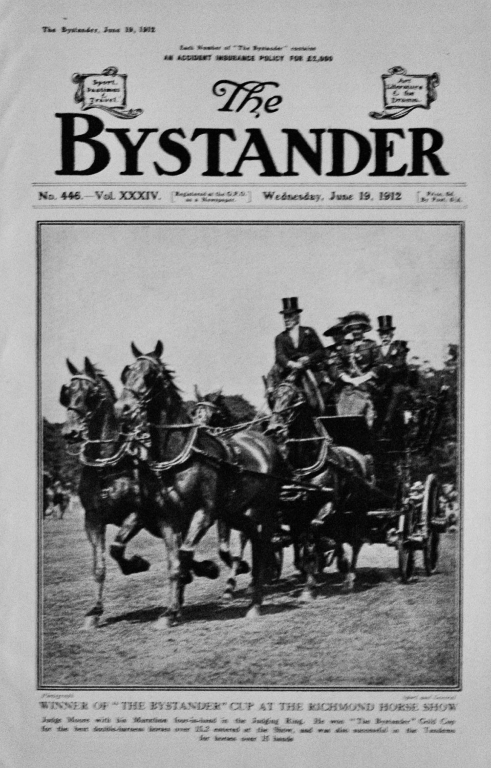 The Bystander - June 19, 1912