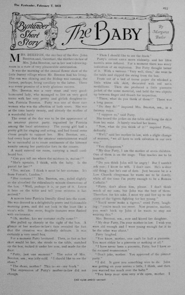 Short Story - The Baby