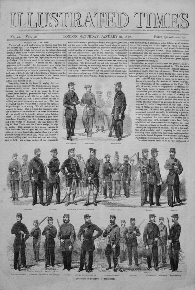 Illustrated Times - January 21, 1860