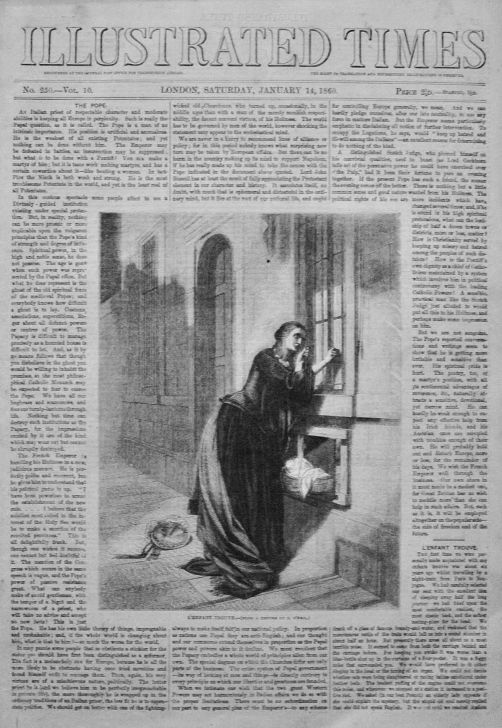 Illustrated Times - January 14, 1860