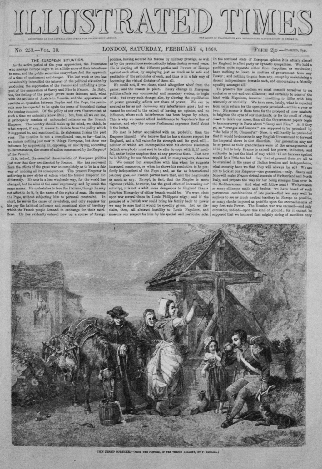 Illustrated Times - February 4, 1860