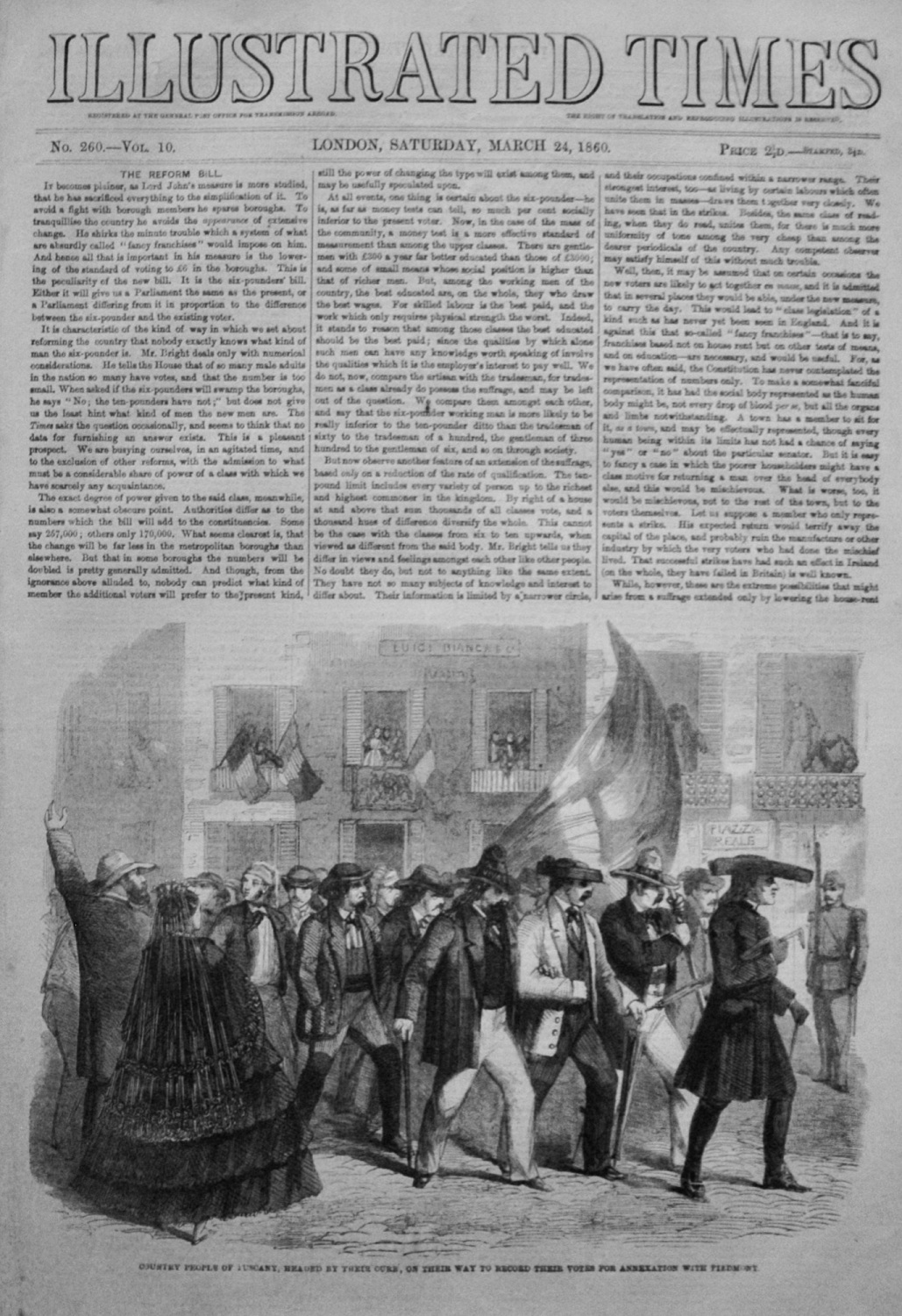 Illustrated Times - March 24, 1860
