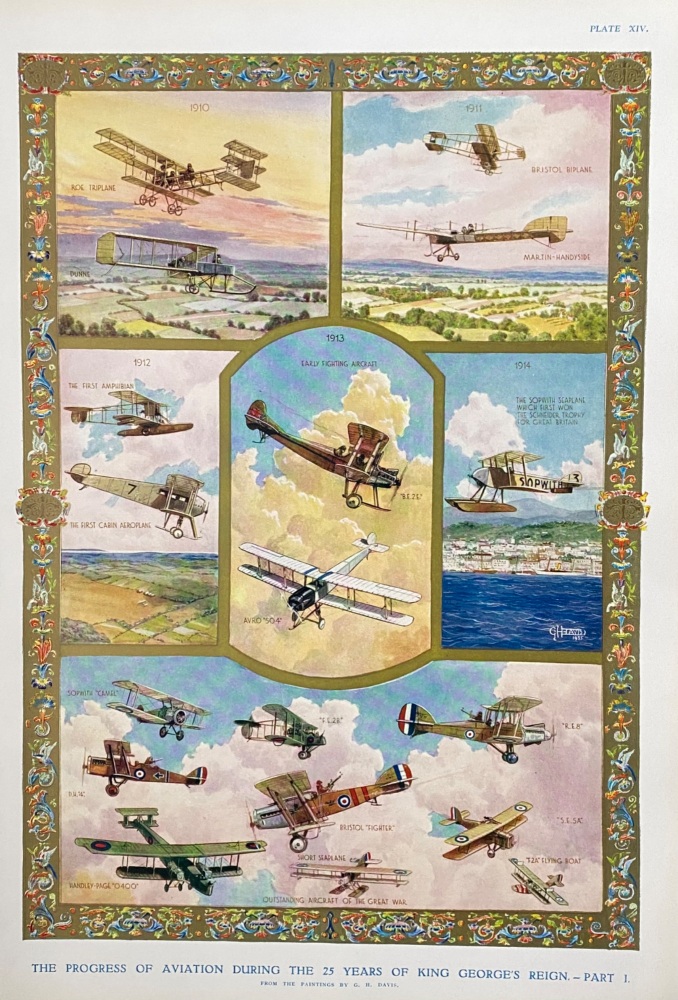 The Progress of Aviation during the 25 Years of King George's Reign. Part 1.