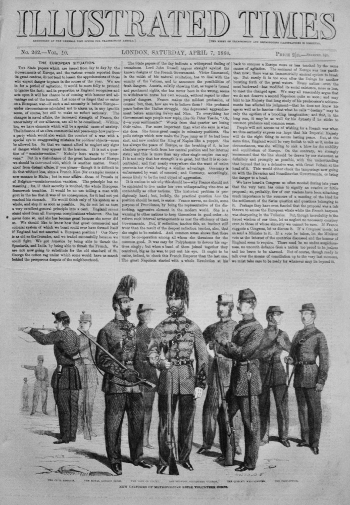 Illustrated News - April 7, 1860
