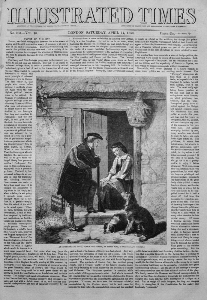Illustrated Times - April 14, 1860