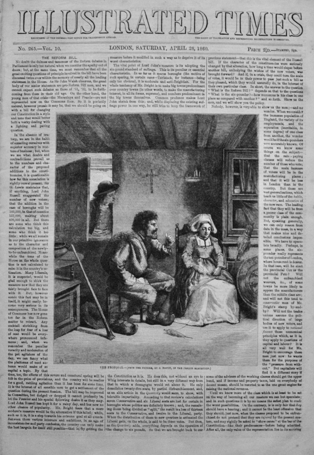 Illustrated Times - April 28, 1860