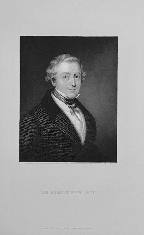 Sir Robert Peel Bart.  1887c.
