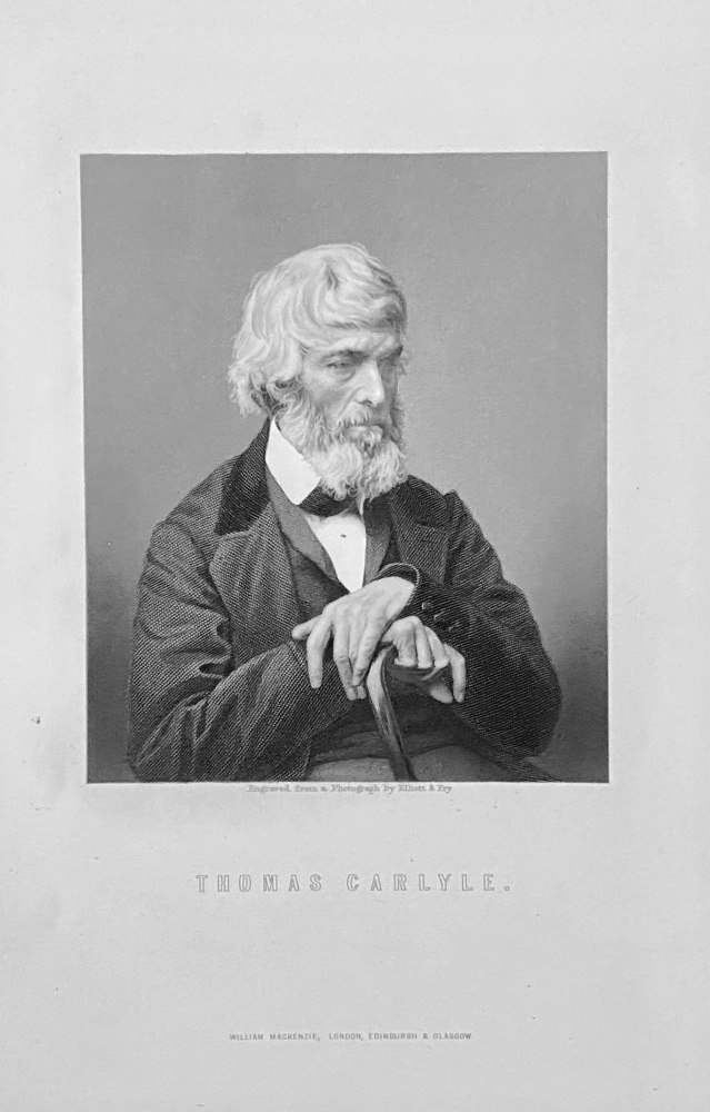 Thomas Carlyle.  1887c.