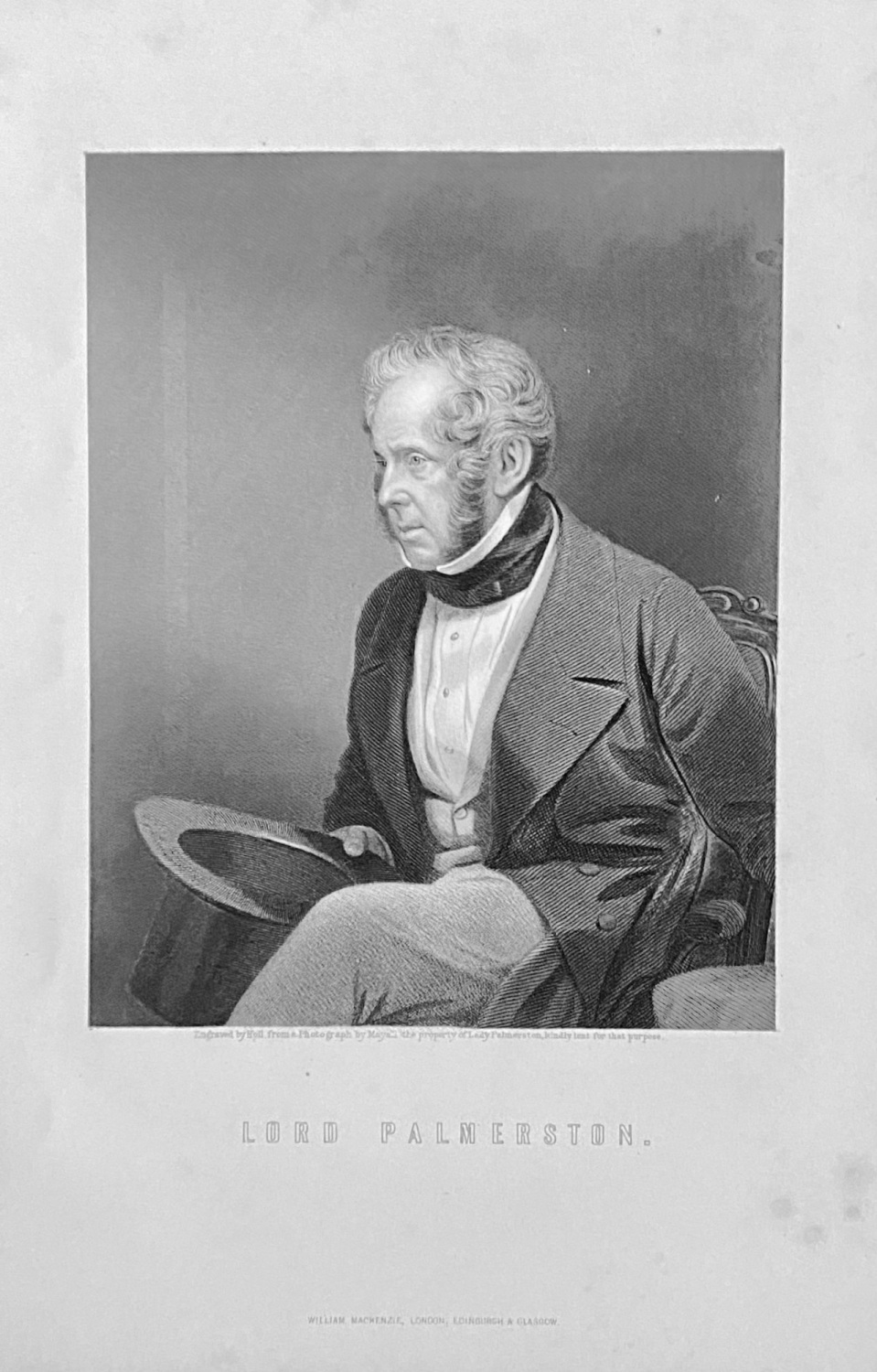 Lord Palmerston.  1887c.