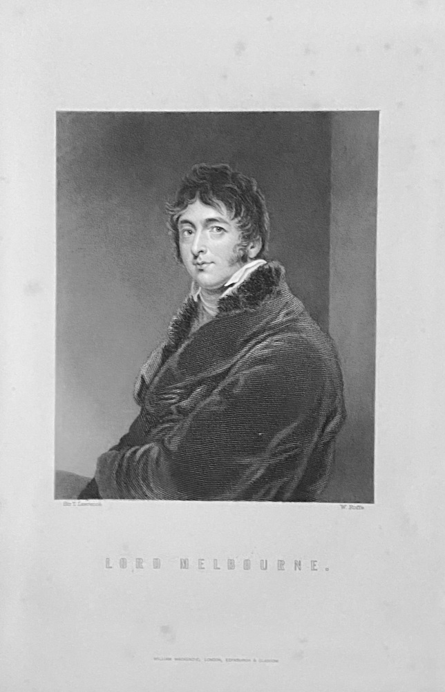 Lord Melbourne.  1887c.