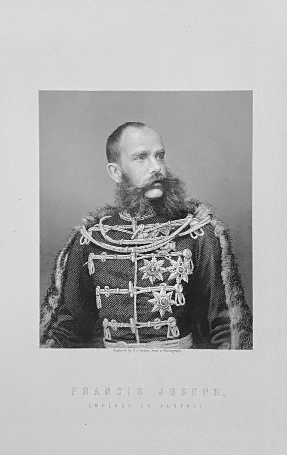 Francis Joseph,  Emperor of Austria.   1887c.