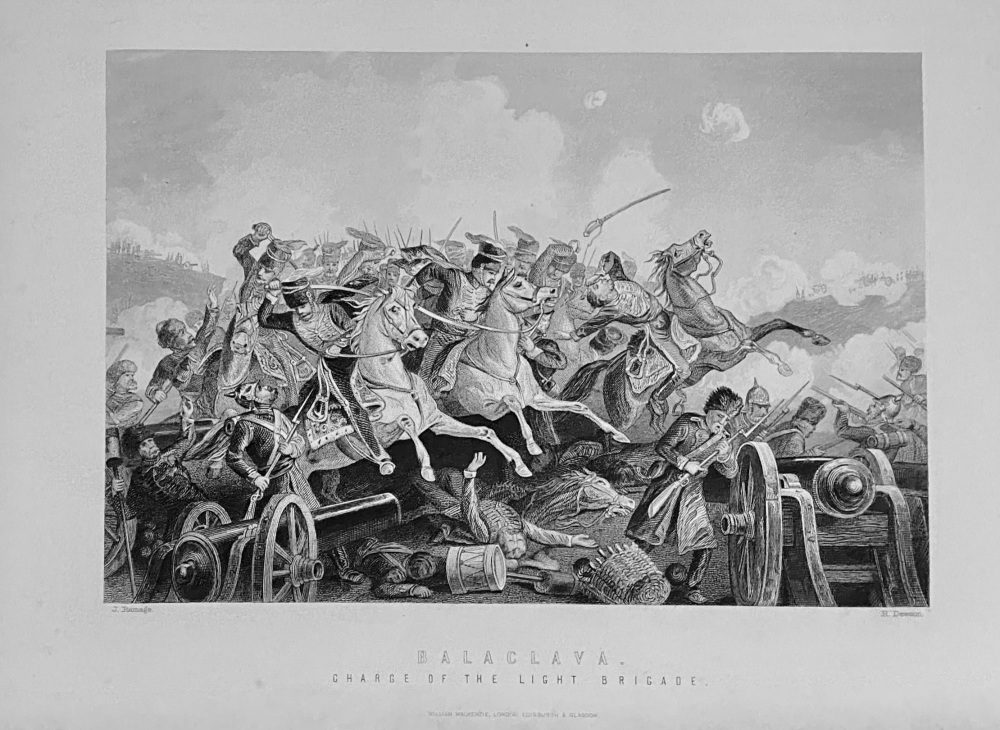 Balaclava.  Charge of the Light Brigade.  1887c.