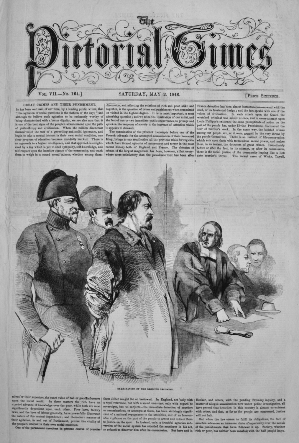 Pictorial Times - May 2, 1846