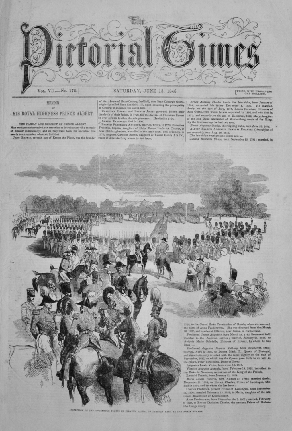 Pictorial Times - June 13, 1846