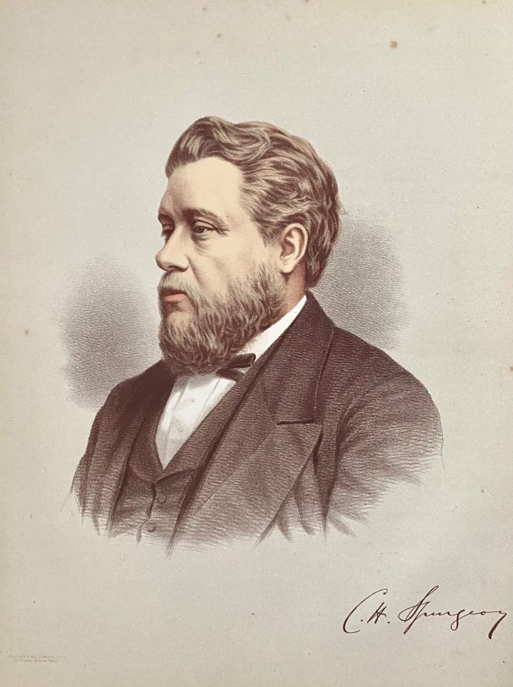 The Rev. Charles Haddon Spurgeon. 1875c.