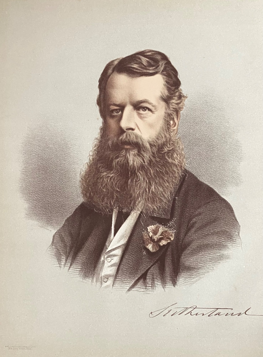 The Duke of Sutherland.  1875c.