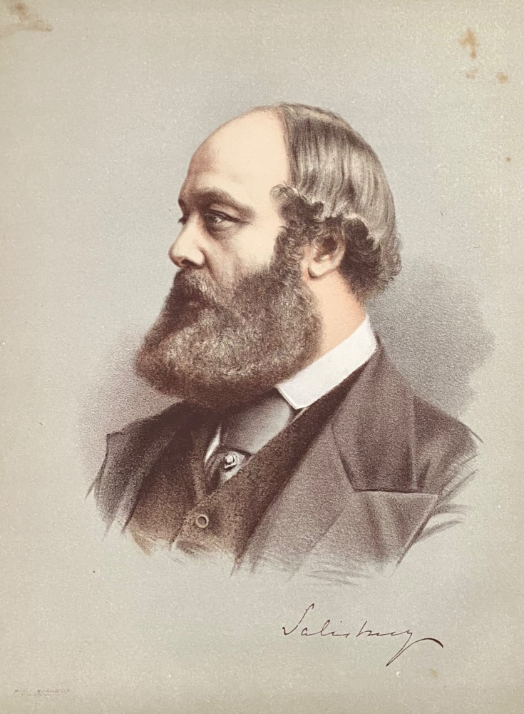 The Marquis of Salisbury.  1875c.
