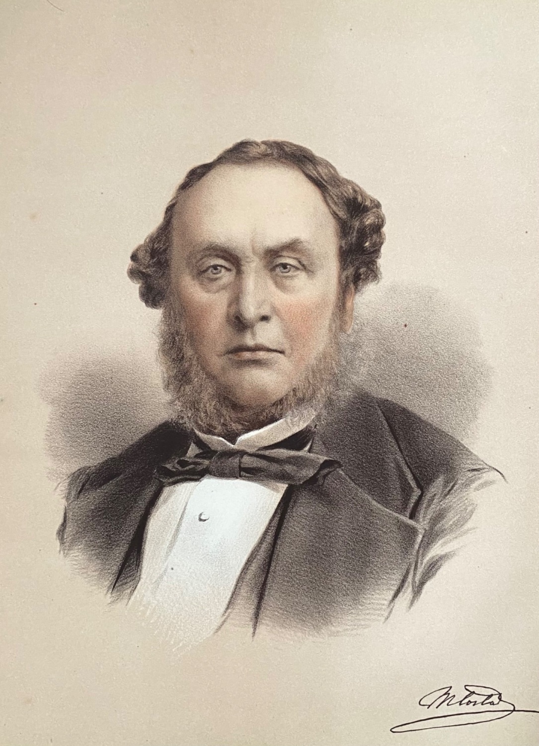 Sir Michael Costa.  1875c.