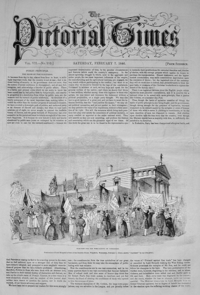 Pictorial Times - February 7, 1846