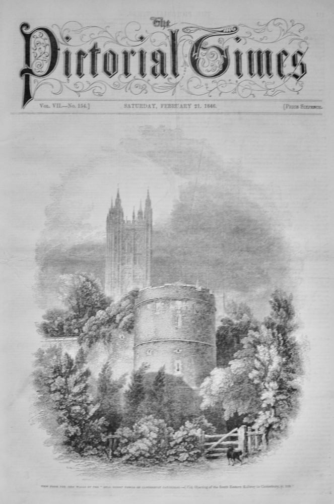 Pictorial Times - February 21, 1846