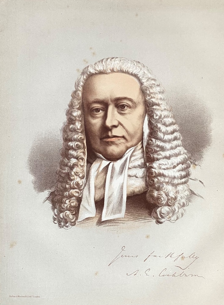 Lord Chief Justice Cockburn.  1874c.