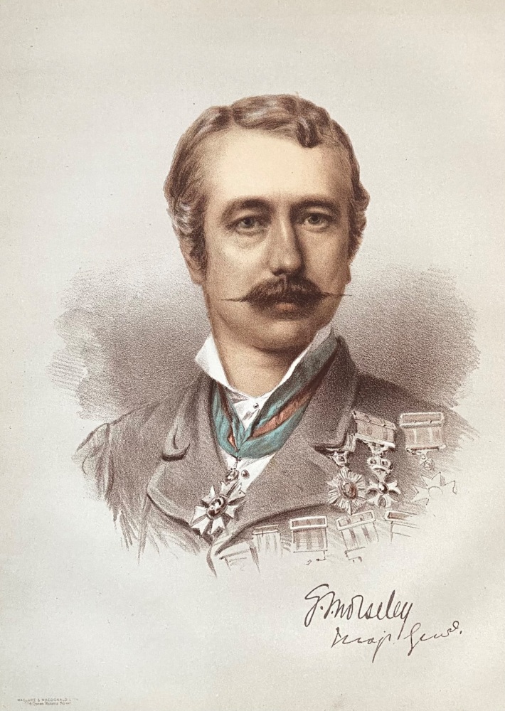 Major-General Sir Garnet Wolseley,  K.C.B.  1874c.