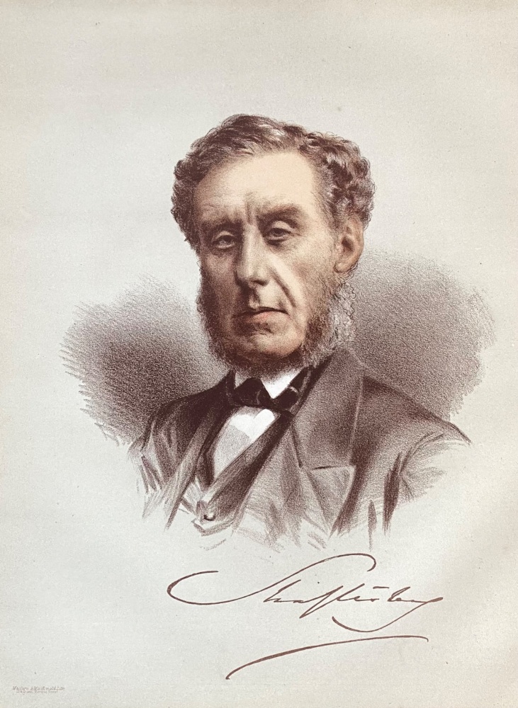 The Right Hon. The Earl of Shaftesbury,  K.G.   1874c.