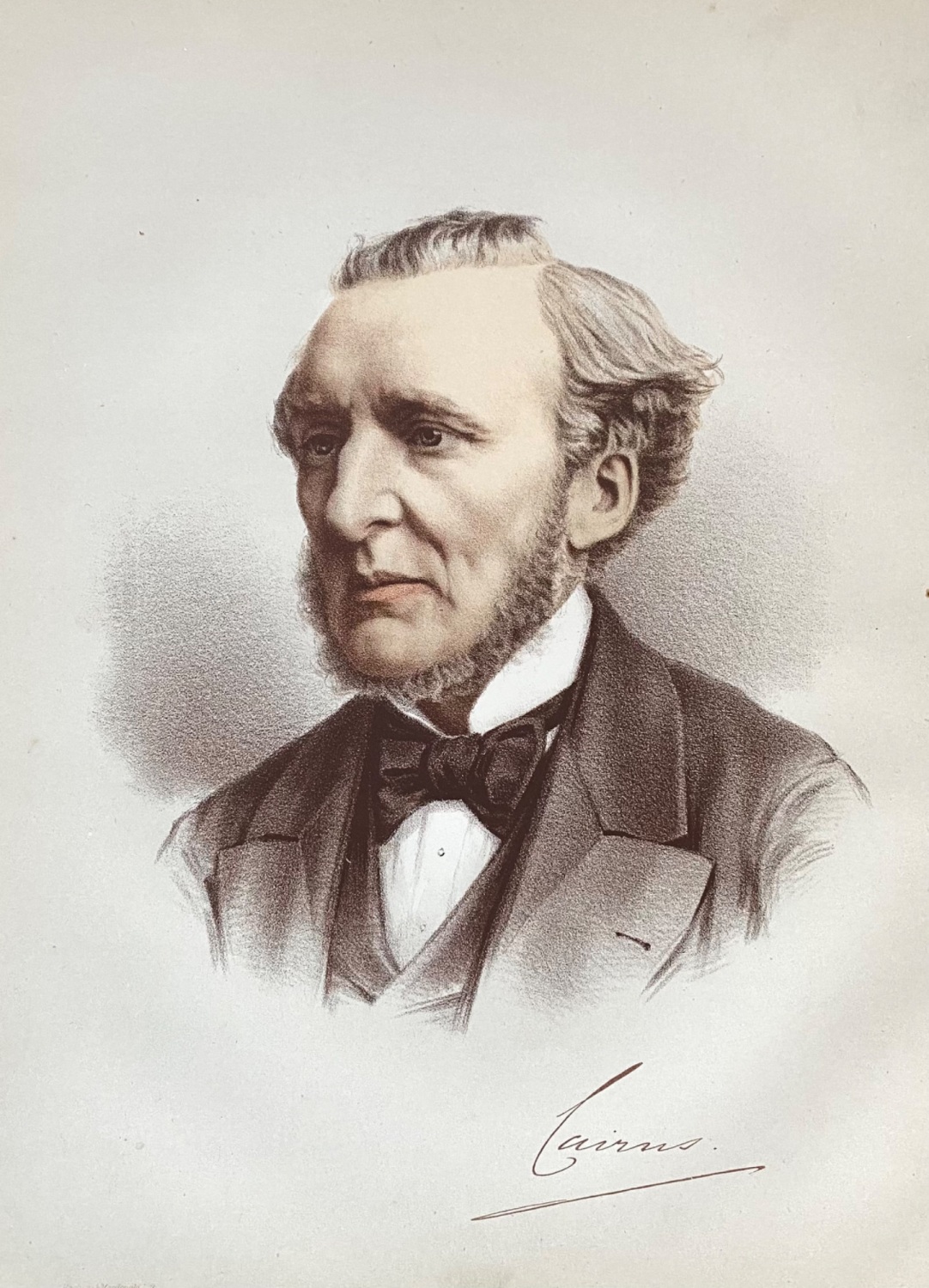 The Right Hon. Lord Cairns.  1874c.