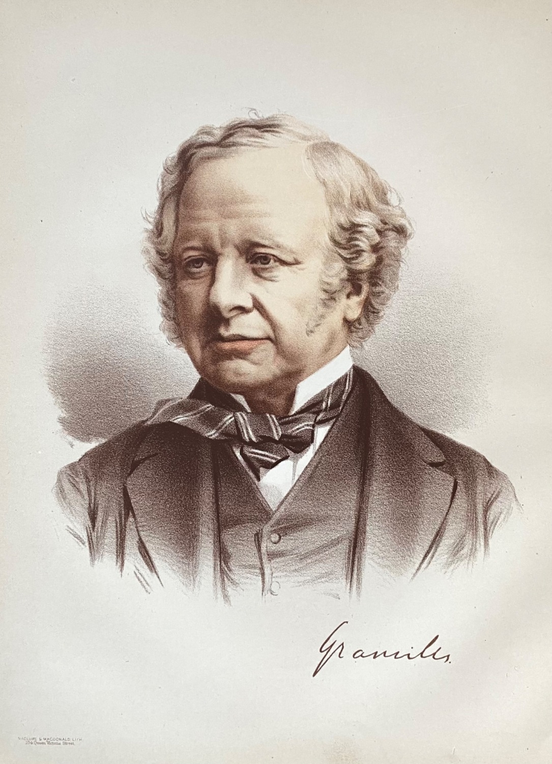 The Right Hon. The Earl Granville, K.G.  1874c.