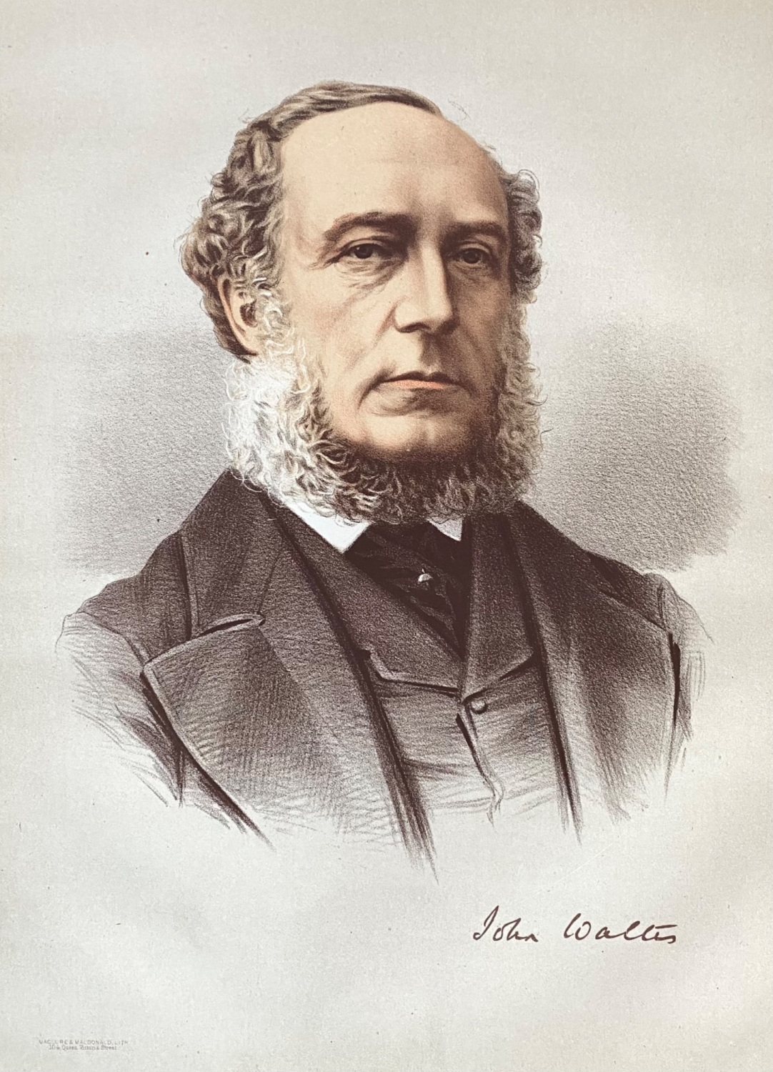 John Walter, Esq.,  M.P.  1874c.