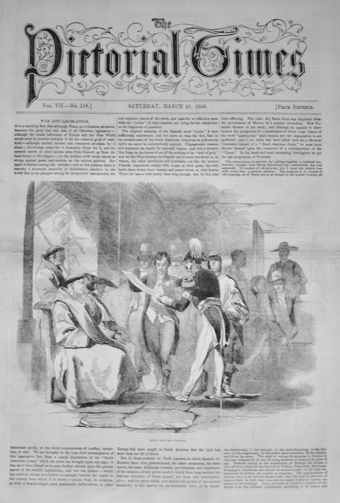 Pictorial Times - March 21, 1846