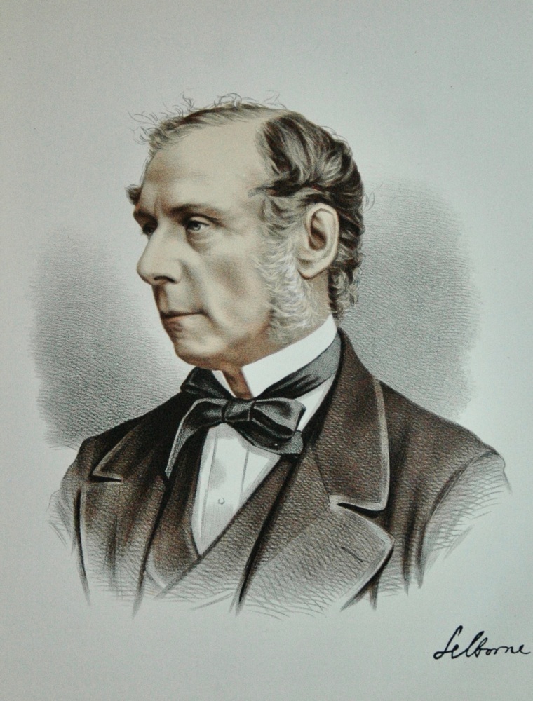 The Right Hon. Lord Selborne.  1876c.