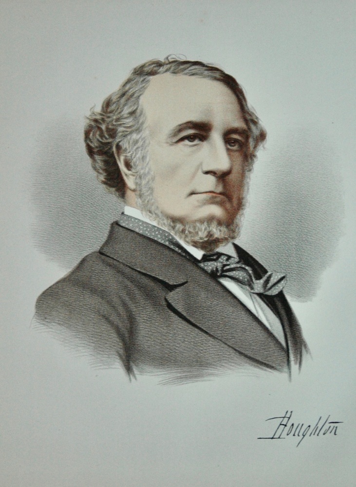 The Right Hon. Lord Houghton. 1876c.