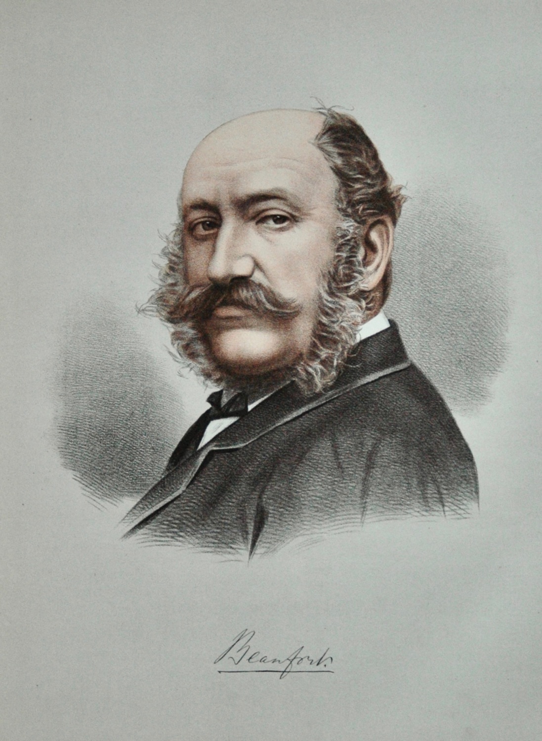 The Duke of Beaufort.  1876c.