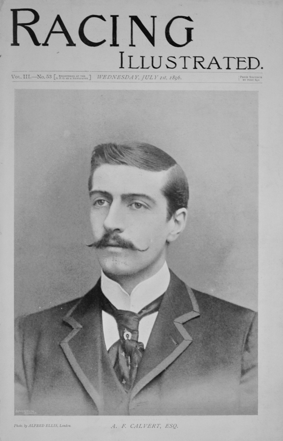 Racing Illustrated - July 1, 1896